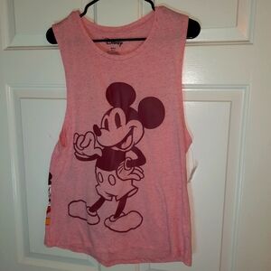 Mickey disney tank top sz. MED 7-9 New With Tags pics on both sides